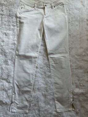 The Limited Women's White Ankle Cropped Slim Jeans